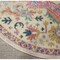 Homeroots 5 ft. Round Ivory & Pink Medallion Area Rug 385591 - alternate 5
